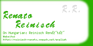 renato reinisch business card